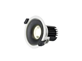 DM202029  Bolor 9 Tridonic Powered 9W 4000K 890lm 36° CRI>90 LED Engine White/Black Fixed Recessed Spotlight, IP20